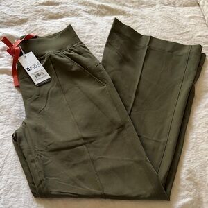 Figs Sage Green Trousers